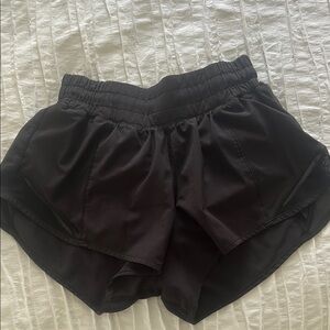 Women's Black Athletic Shorts